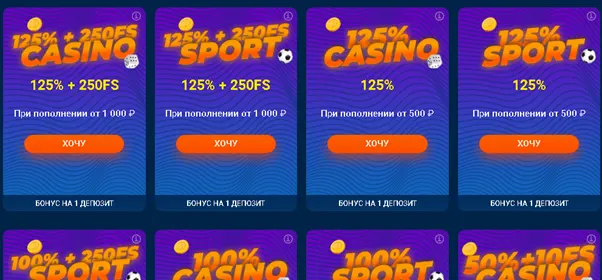 Система бонусов MostBet